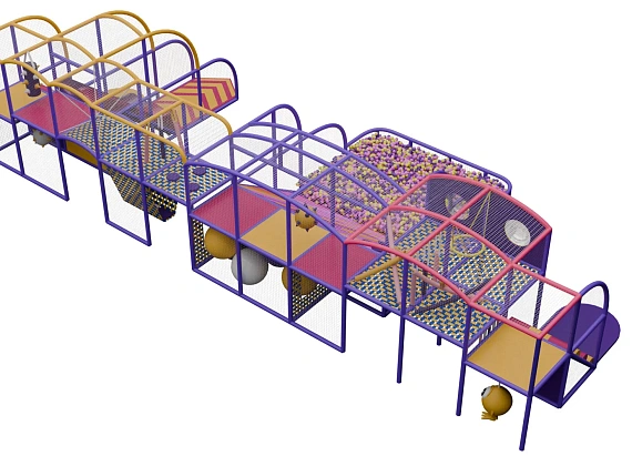 Детский игровой лабиринт «PlayNova» Фото 2