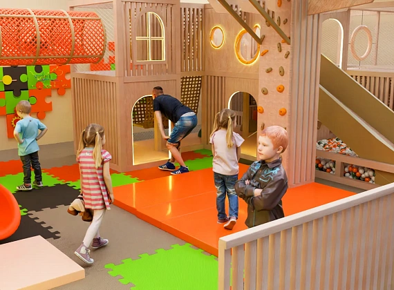 Детская игровая комната «Мир под деревом» Фото 3