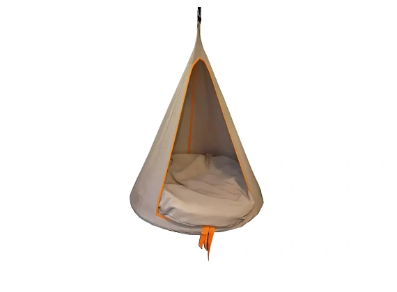 Кресло «Капля» с кольцом из габардина