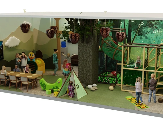 Детский игровая комната «Шишкин лес» Фото 1