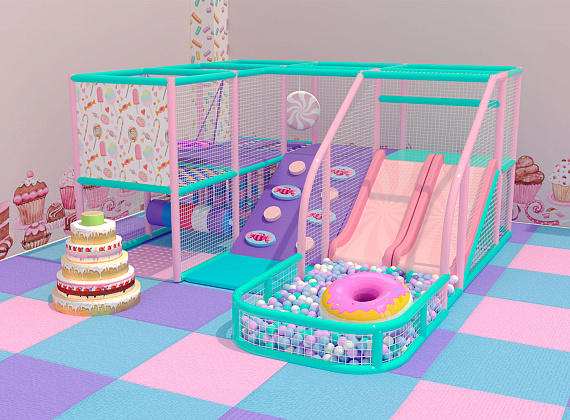 Детский игровой лабиринт Конфетка 2