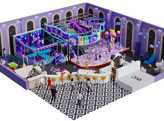 Детская игровая комната «Черничный джем»