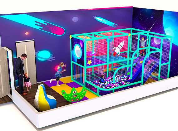 Детский игровой лабиринт КосмоКидс Фото 3