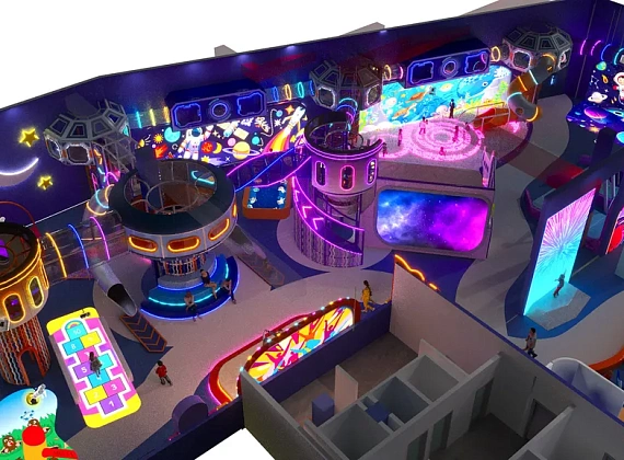 Детский мультимедиа центр «Галактика Света» — фиджитал концепция