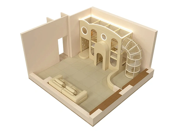 Детский игровой лабиринт для ЖК «Тихий замок» Фото 1