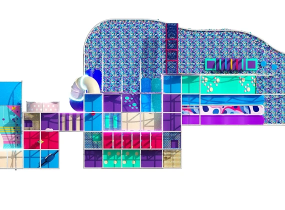 Детский игровой лабиринт «Сияние Игр» Фото 4