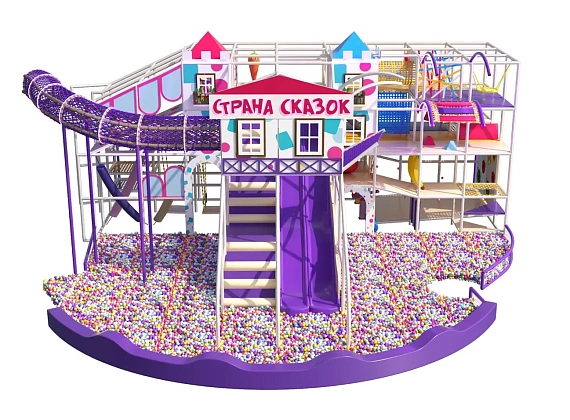 Детский игровой лабиринт «Страна сказок» Фото 1