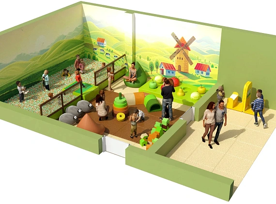 Игровая комната «Уютный дворик»