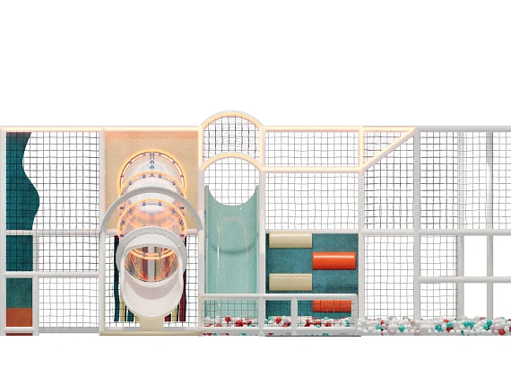 Детский игровой лабиринт «Мята и Персик» Фото 4