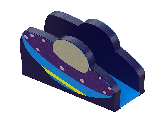 Трансформер «НЛО» с аппликацией