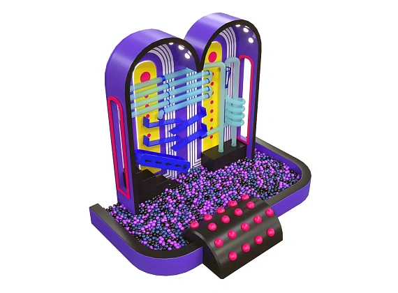 Интерактивная пневмостена «Пульс» Фото 2