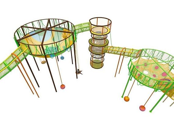 Вязаный комплекс Мадагаскарский лес Фото 1