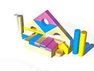 Мягкий конструктор №9 Фото 1