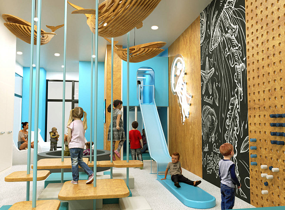 Детский игровой лабиринт для ЖК «Медузия» Фото 2