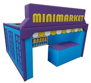 Мягкий игровой домик «Мини-Маркет»