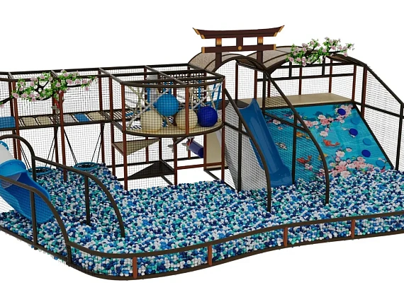 Детский игровой лабиринт «Ханами»