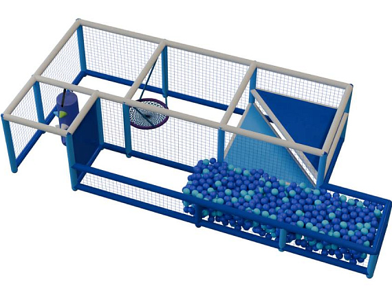 Детский игровой лабиринт Лазурия 2 Фото 2