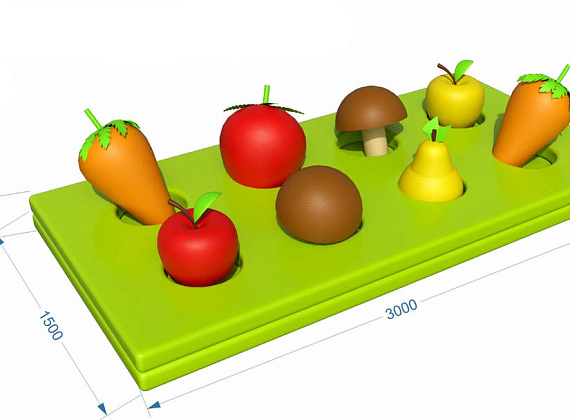 Игровой комплекс «Зеленая грядка» Фото 11