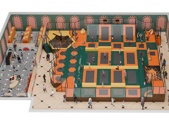 Батутный комплекс Батутория