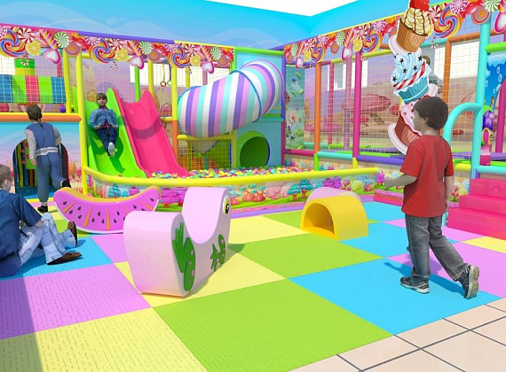 Детская игровая комната Карамельная вечеринка Фото 2