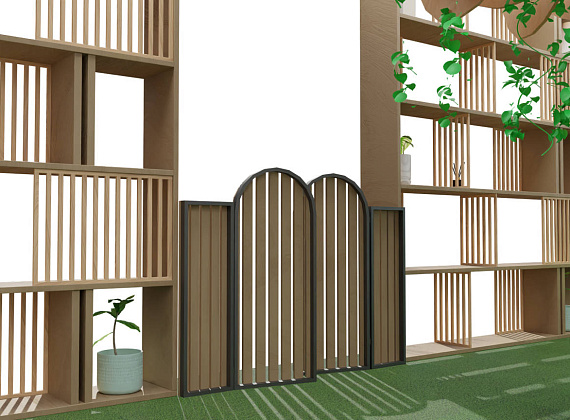 Детский игровой лабиринт для ЖК «Вокруг дерева» Фото 3