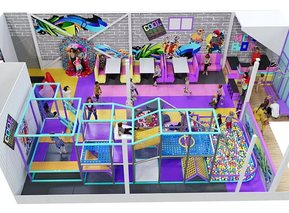 Детский игровая комната «Play light» Фото 1