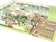 Детский центр в эко-стиле  500 м2 "Лесная деревня" Фото 8