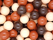 Коричневые шарики для сухого бассейна Фото 2