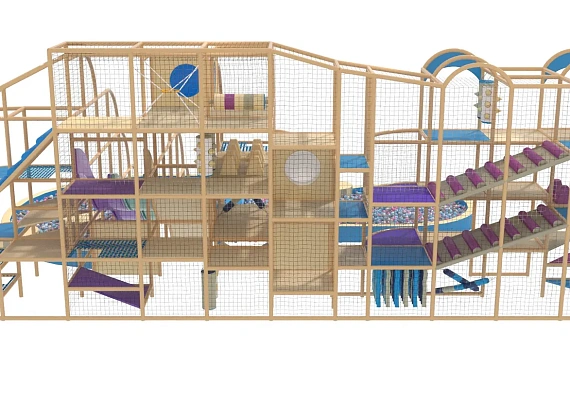 Детский игровой лабиринт «Крем-Бриз» Фото 3