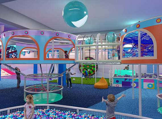 Детский игровой центр 800 м2 "Galaxy" Фото 5