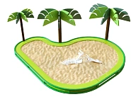 Песочница с раскопками