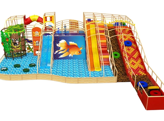 Детский игровой лабиринт «Лесное Приключение»