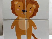 Набор кубиков «Собери рисунок» с аппликацией Фото 16