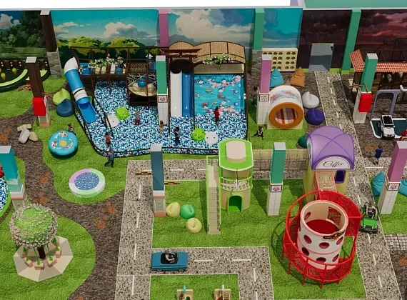 Детский игровой лабиринт «Ханами» Фото 5