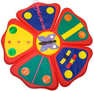 Мат дидактический «Цветочек»