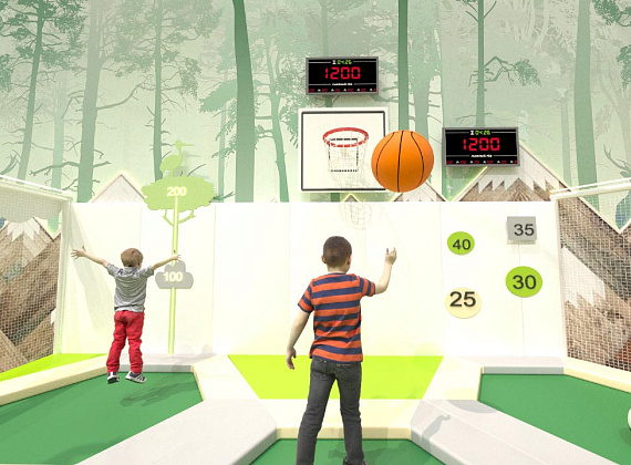 Детский центр в эко-стиле  500 м2 "Лесная деревня" Фото 7