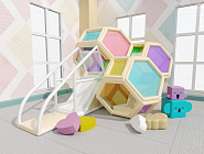 Детский игровой лабиринт 3D-соты