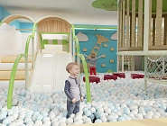 Детская двухскатная горка (Скат) из стеклопластика Н1200 Фото 1