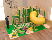 Детский игровой лабиринт Листва