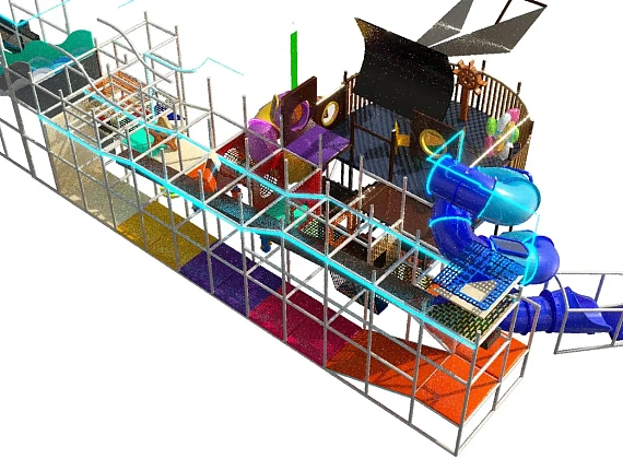 Детский игровой лабиринт «Пиратская Бухта» Фото 4