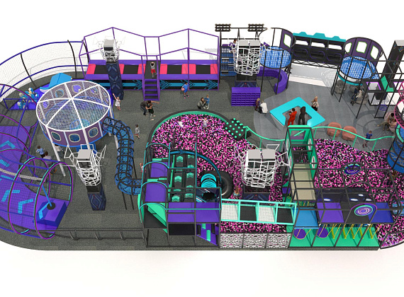 Активити-парк 500 м2 "Энергия" Фото 5