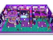 Интерактивная панель с воздушными пушками «Ракета» Фото 5