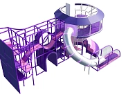 Детский игровой лабиринт «Луна Парк» Фото 7