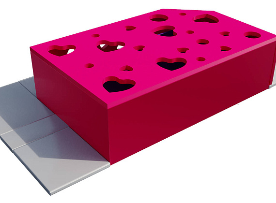 Сырный домик «Сердечко» Фото 1