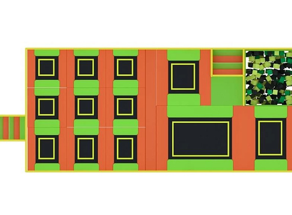 Батутная арена Миг Фото 2