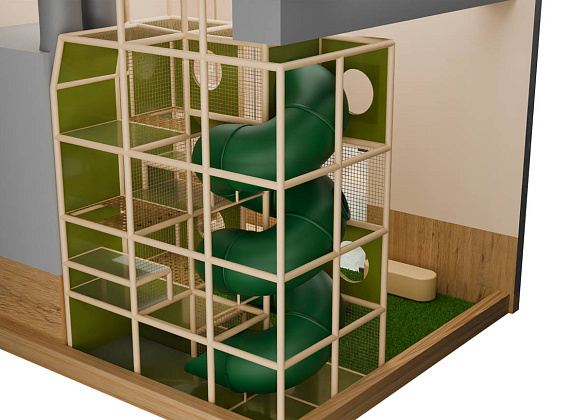 Детский игровой лабиринт для ЖК «Лианка» Фото 1