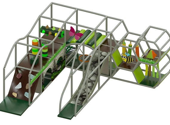 Детский игровой лабиринт «BeeLand» Фото 1