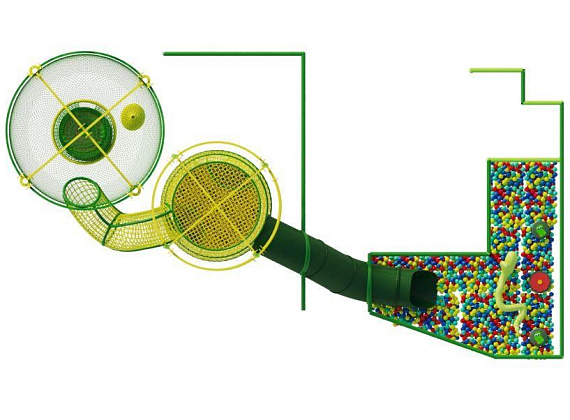 Вязаный комплекс Зеленый лес Фото 2