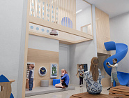 Детский игровой лабиринт для ЖК «Голубая спираль» Фото 1