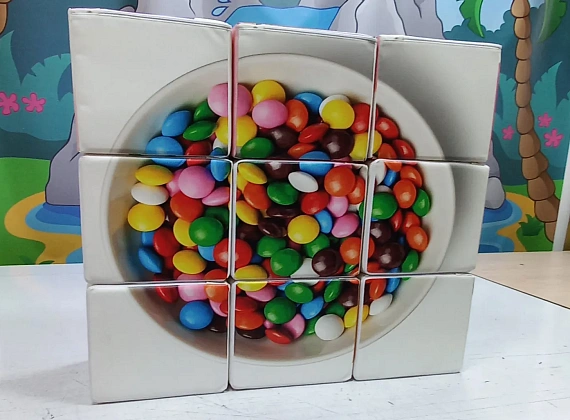 Набор кубиков «НЛО» с аппликацией Фото 3